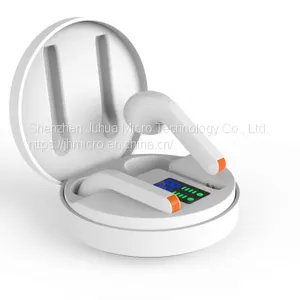 Wireless Handfree Mini Digital Display Power Smart Touch TWS Earbuds Bluetooth thumbnail-4