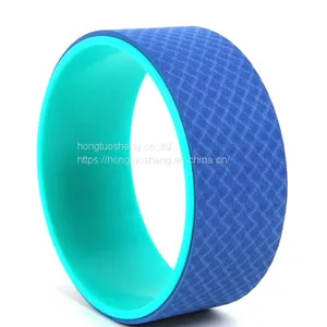 Factory Supply Custom Design 13inch Cork Yoga Wheel for Back Pain thumbnail-4