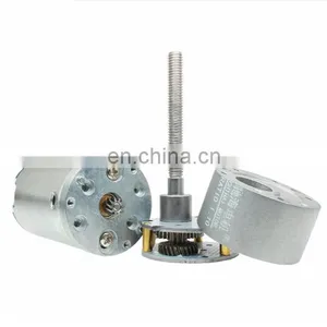 ChiHai Motor CHR-GM37-3448K DC CHINA Metric Screw Shaft Gear Motor 24V 350rpm thumbnail-2