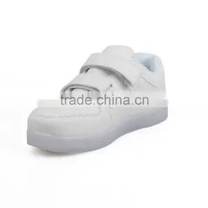 Wholesale Fashion White/black LED Light up Shoes/luminous LED Light Running Shoes thumbnail-2