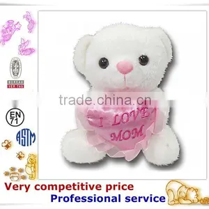 OEM Stuffed Toy,Custom Plush Toys, Heart to Heart Bear Sale thumbnail-1