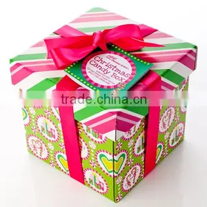 2016New Custom Design Handmade Decorated Paper Christmas Gift Box thumbnail-6