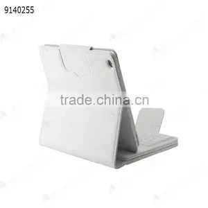 Bluetooth Keyboard for IPad Air,white Removable Plastic Keyboard With Synthetic Leather Case thumbnail-3