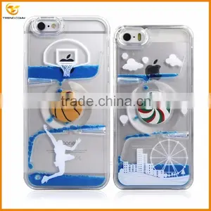 High Quality Clear Flow Liquid Crystal Case for Iphone 6 thumbnail-2