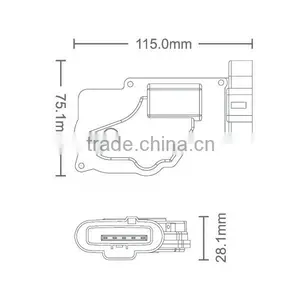 Super Quality Car Door Lock Actuator For Vizi/Vela With Strong Power thumbnail-2