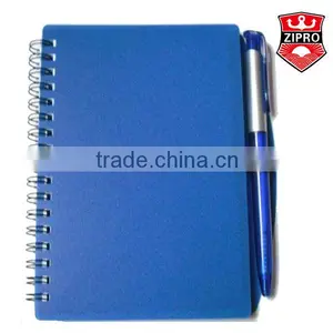 Customized Hardcover Notebook Spiral Notebook With a Pen thumbnail-1