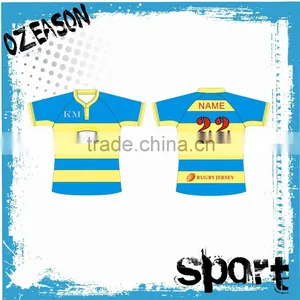 High Quality Professional Manufacture Oem Design Rugby Jerseys Factory 2016 thumbnail-1