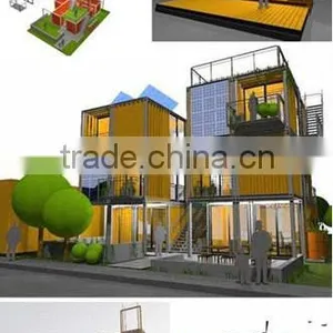 Tiny Beautiful Cheap Modern Prefabricated Beach House, Well Design Fast Build Villa,shipping Container Hotel China Supplier thumbnail-1