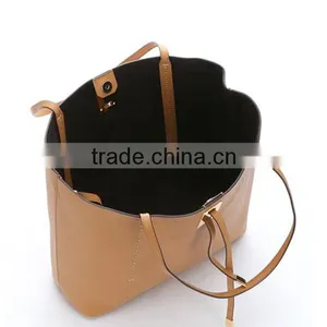 New Designer Genuine Leather Lady Handbag Custom Leather Tote Bag Fashion Women Hand Bags thumbnail-4