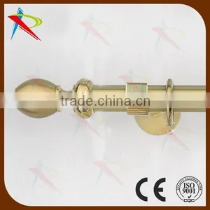 Modern Style Finial Curtain Rod Set With Ellipse Shape Finial Decorative thumbnail-2