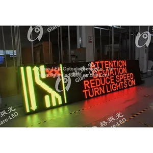 Outdoor Advertising Highway Motorway Fixed Information Variable Message Signs P16 P20 P25 P31.25 LED Traffic Display thumbnail-2
