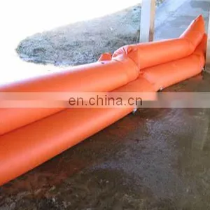 Orange Inflatable Anti Flood Prevention Barrier Sand Bags Filler for Flood Control thumbnail-2