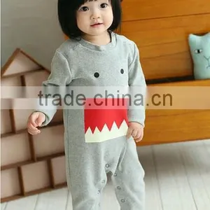 Korean Style Infant Rompers Baby Rompers Organic Cotton AG-LA0028 thumbnail-4