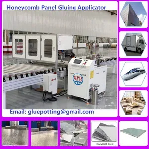 Fully Automatic Glue Spraying Machine for Honeycomb Panel PVC Sandwich Panels thumbnail-3
