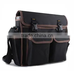 Hot Sale Black Networking Tool Bag Multi-functional Networking Tool Bag Shoulder Sling Networking Tool Bag With Buckle Closure thumbnail-2
