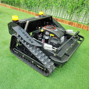 Rubber Track Remote Operated Slope Mower (VTLM800) Vigorun VTLM800 Radio Controlled Tracked Grass Cutting Machine for Sale Made by Vigorun Tech thumbnail-1