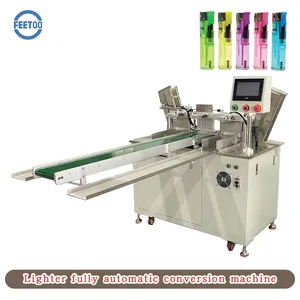 Match Automated Production, Match Assembly,lighter Automated Conversion Machine, Loading Lighters From Small Plates Into Large Plates, thumbnail-1