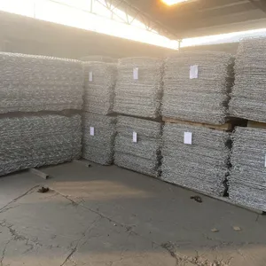 Factory Price Corrosion-Resistant Galfan Wire Gabion Mattress Woven Technique Cutting Bending Processing for Erosion Control thumbnail-3
