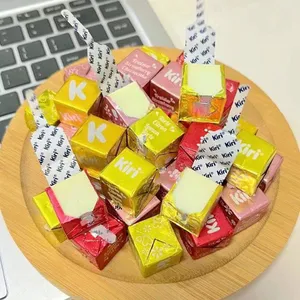 Triangular Cheese, Square Cheese Aluminum Foil Folding Automatic Packaging Machine of Tokkepack thumbnail-2