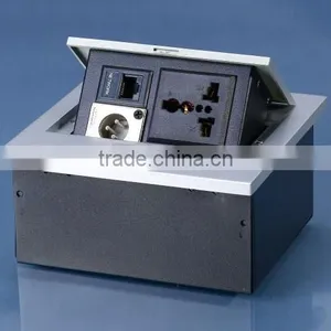 China Factory Motorized Desktop Furniture Usb Table Socket thumbnail-1
