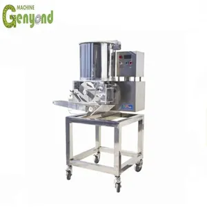 Full Automatic Cutlet Hamburger Form Meat Pie Chicken Nugget Make Burger Patty Machine thumbnail-4