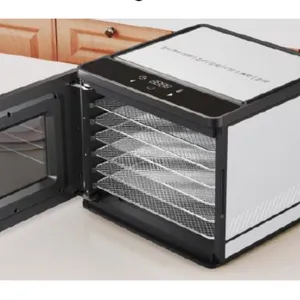 Ultimate 48-Hour Digital Timer Food Dehydrator With 6 Trays thumbnail-4