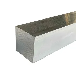 AISI 316L Square Bar, 22mm Side, Polished, Rounded Corners, for Marine Deck Hardware and Fastener Blocks thumbnail-1