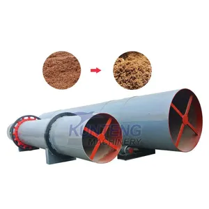 Industry Wood Pellets Dryer Rotary Drying Equipment for Sawdust Sand Coal Powder EPC thumbnail-1