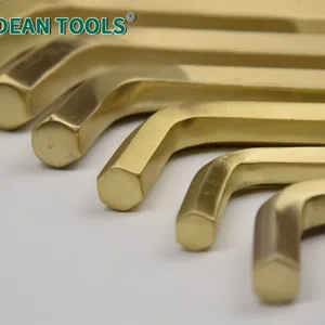 7pcs Non-Sparking Hex Key Wrench Set Aluminum Bronze Alloy Anti-Sparking Safe Tool thumbnail-4