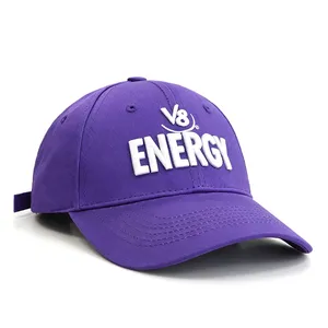 Mayorista gorra de bordado de 6 paneles, logotipo bordado en 3D personalizado, gorra de béisbol deportiva thumbnail-5