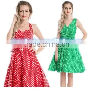 Bestdress 2015 China Supplier Retro Polka Dress Rockabilly Dress 1950'S Vintage Dress Evening Dress thumbnail-3