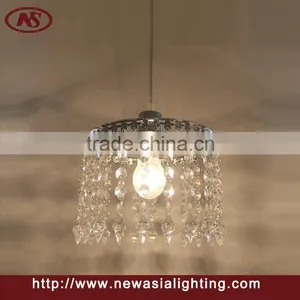 Simple Home Decorative Crystal Pendant Light thumbnail-1