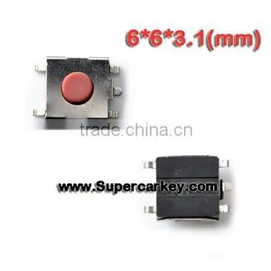 High Quality Remote Key Button 10pcs/lot (6*6*3.1 Mm) thumbnail-1