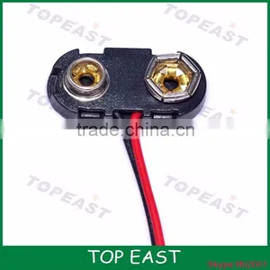 9V I-Style Battery Snap 9v Battery Clip 150mm Button Cell Battery Clips thumbnail-3
