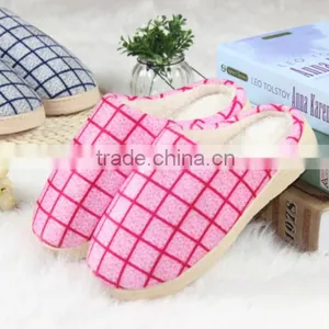 2015 Korea Style Couples Slipper Outdoor Indoor Cotton Slippers Soft Bottom Anti-slip Slippers thumbnail-2