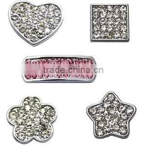 Fast Delivery DIY Rhinestone 10mm & 18mm Slide Charms thumbnail-1