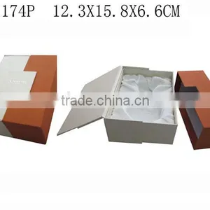 Unique Special Jewelry Paper Ring Box With Velvet Lining P1174 thumbnail-2