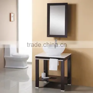 Glass Counter Bathroom Mirror Cabinet AW005 thumbnail-2