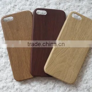 Wholesales Creative Cell Phone Case , Bamboo Wood Phone Case thumbnail-1