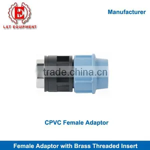 Female Adaptor With Brass Threaded Insert CPVC Pipe thumbnail-1
