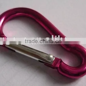 CHINA ALUMINUM CARABINER SNAP HOOK PROFESSIONAL MANUFACTURER 5*50 MM thumbnail-6