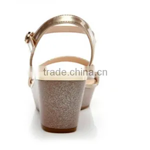 Pictures of Naked Women Sexy Shoes Fashion Wedge High Heel Sandals With Hole Plastic New Women Shoes 2015 thumbnail-2