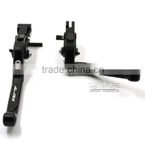 LS-001-R115 Wholesale Foldable Extendable CNC Aluminum Motocross Brakes Clutch Levers For Yamaha R1 thumbnail-3