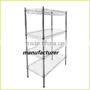 Factory Directly Selling Wire Mesh Shelving Wire Closet Shelving Kitchen Wire Shelving thumbnail-4