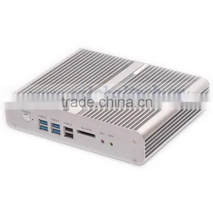 Fanless Mini PC System 2 Gigabit Lan/HDMI/COM Core i3 5010U 16GB RAM 128GB SSD 1TB HDD 12V/6A Car PC Intel HD5500 Industrial PC thumbnail-4