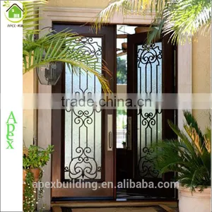 Wrought Iron Security Screen Door thumbnail-1
