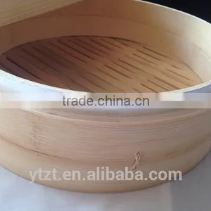 2016 Hot Selling Bamboo Food Steamer With Stailess Steel thumbnail-5