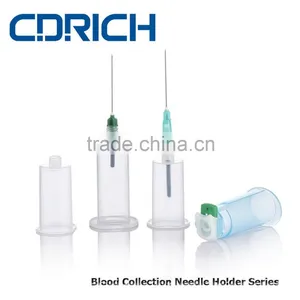 CDRICH Single Use Disposable Blood Collection Needle Holder PP Needle Holder thumbnail-1