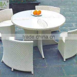 Hot Sale Outdoor Synthetic Resin Round 4,5,6,8,10,12 Seat Table Chairs Sofa Set Poly Rattan Garden Furniture Quality Choice thumbnail-5