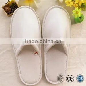 Hotel Cut Pile Closed Toe Slipper With Tag Logo Bathroom Slippers thumbnail-4